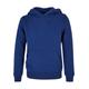 Hoodie URBAN CLASSICS "Herren Boys Basic Sweat Hoody" Gr. 110/116, blau (spaceblue) Jungen Sweatshirts