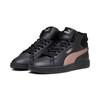 Winterboots PUMA "SMASH 3.0 MID WTR", Damen, Gr. 39, rosa (puma schwarz, rose gold), Synthetik, Leder, unifarben, sportlich, Schuhe, Sneakerboots, Winterschuhe, gefüttert
