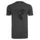 T-Shirt MERCHCODE "T-Shirt Blasted Tee" Gr. S, grau (charcoal) Herren Shirts T-Shirts