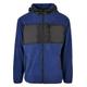 Winterjacke URBAN CLASSICS "Urban Classics Herren Hooded Micro Fleece Jacket" Gr. 4XL, blau (spaceblue) Herren Jacken Übergangsjacken