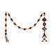 5FT Halloween Wooden Beaded Trick Gnome Garland with Tassels - N/A