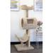 New Cat Condos 53" Carpeted Cat Post