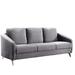 Contemporary Design Velvet Modern Chic Sofa with Contracted Style