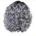 Jiyugala Human Hair Wig Sexy Short Curly Wig Women s Full Wig Wig Cool Styling Wig Fashion wig Headband Wigs