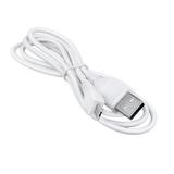 PKPOWER 3.3ft White Micro USB Data/Charging Cable Cord Lead for LG Lotus TracFone Rhythm Tritan DoublePlay Glimmer DLC100 LX400 Lotus LX600 TracFone LG 840g LG840g Rhythm AX585 UX585 Glimmer