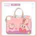 Laptop Bag Laptop Sleeve Case Pink Handle Cute Handbag PU Shockproof Carrying Bag 12 13 14 15 17 inch For Macbook/Dell/HP/Asus