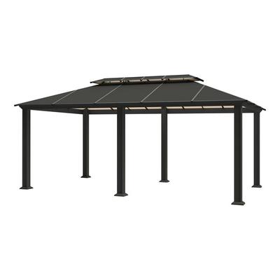 Paragon Outdoor Santa Monica 12' x 20' Hard Top Aluminum Gazebo