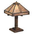 Arroyo Craftsman Prairie 18 Inch Table Lamp - PTL-12-M-BZ