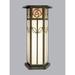 Arroyo Craftsman Saint Clair 17 Inch Tall 1 Light Outdoor Pier Lamp - SCC-16-BC-MB