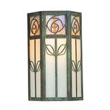 Arroyo Craftsman Saint Clair 12 Inch Tall 1 Light Outdoor Wall Light - SCW-12-OF-BK