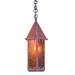 Arroyo Craftsman Saint George 17 Inch Tall 1 Light Outdoor Hanging Lantern - SGH-7-TN-BZ