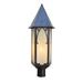 Arroyo Craftsman Saint George 24 Inch Tall 1 Light Outdoor Post Lamp - SGP-10-OF-RB