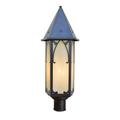 Arroyo Craftsman Saint George 24 Inch Tall 1 Light Outdoor Post Lamp - SGP-10-TN-RB