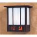 Arroyo Craftsman State Street 8 Inch Tall 1 Light Outdoor Wall Light - SSW-8-GWC-RB