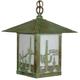 Arroyo Craftsman Timber Ridge 18 Inch Tall 1 Light Outdoor Hanging Lantern - TRH-16AS-WO-RC