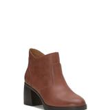 Lucky Brand Quinlee Ankle Bootie - Women's Accessories Shoes Boots Booties in Light Brown, Size 6.5