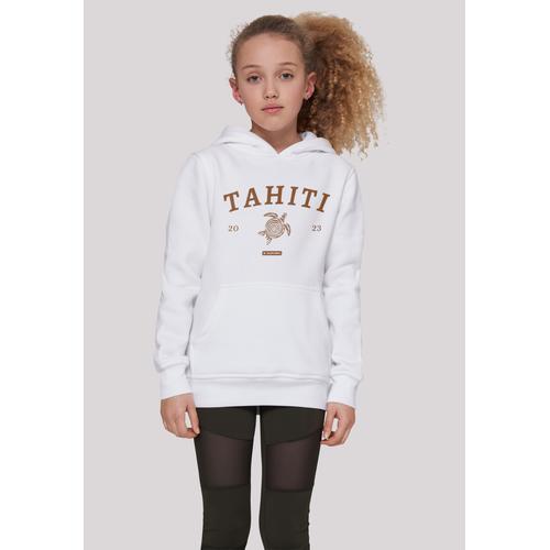 „Kapuzenpullover F4NT4STIC „“Tahiti““ Gr. 134/140, weiß Mädchen Pullover Print“