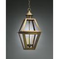 Northeast Lantern Boston 23 Inch Tall 3 Light Outdoor Hanging Lantern - 1012-DAB-LT3-CLR