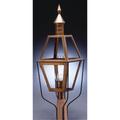 Northeast Lantern Boston 38 Inch Tall 3 Light Outdoor Post Lamp - 1033-AC-LT3-CSG