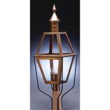 Northeast Lantern Boston 38 Inch Tall 3 Light Outdoor Post Lamp - 1033-DAB-LT3-SMG