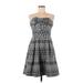 Eva Franco Casual Dress: Black Dresses - Women's Size 6