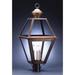 Northeast Lantern Boston 29 Inch Tall 3 Light Outdoor Post Lamp - 1073-VG-LT3-FST