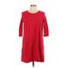 Lolly Wolly Doodle Casual Dress: Red Dresses - Women's Size Large