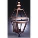 Northeast Lantern Boston 29 Inch Tall 3 Light Outdoor Wall Light - 1221-DAB-LT3-CLR