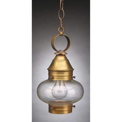 Northeast Lantern Onion 12 Inch Tall Outdoor Hanging Lantern - 2022-AB-MED-CSG