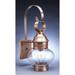 Northeast Lantern Onion 18 Inch Tall Outdoor Wall Light - 2031-VG-MED-CLR