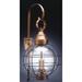 Northeast Lantern Onion 35 Inch Tall 3 Light Outdoor Wall Light - 2861-DB-LT3-OPT