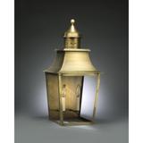 Northeast Lantern Sharon 26 Inch Tall 2 Light Outdoor Wall Light - 5551-DAB-LT2-CLR