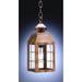 Northeast Lantern Woodcliffe 13 Inch Tall Outdoor Hanging Lantern - 8312-DAB-MED-CLR