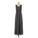 Madewell Casual Dress Scoop Neck Sleeveless: Black Dresses - Women's Size 4