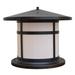 Arroyo Craftsman Berkeley 14 Inch Tall 1 Light Outdoor Pier Lamp - BC-17-F-RC