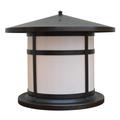 Arroyo Craftsman Berkeley 14 Inch Tall 1 Light Outdoor Pier Lamp - BC-17-TN-RC