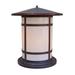 Arroyo Craftsman Berkeley 19 Inch Tall 1 Light Outdoor Pier Lamp - BC-17L-GW-MB