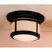 Arroyo Craftsman Berkeley 14 Inch 2 Light Outdoor Flush Mount - BCM-12-F-BZ