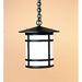 Arroyo Craftsman Berkeley 13 Inch Tall 1 Light Outdoor Hanging Lantern - BH-11L-M-BZ