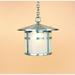 Arroyo Craftsman Berkeley 13 Inch Tall 1 Light Outdoor Hanging Lantern - BH-14-GW-BK