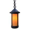 Arroyo Craftsman Berkeley 12 Inch Tall 1 Light Outdoor Hanging Lantern - BH-6L-CR-RC