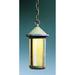 Arroyo Craftsman Berkeley 15 Inch Tall 1 Light Outdoor Hanging Lantern - BH-7L-F-MB