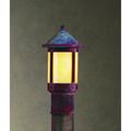 Arroyo Craftsman Berkeley 13 Inch Tall 1 Light Outdoor Post Lamp - BP-8-GW-MB