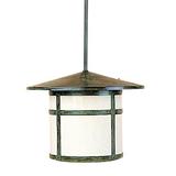 Arroyo Craftsman Berkeley 36 Inch Tall 1 Light Outdoor Hanging Lantern - BSH-17-GW-RC