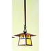 Arroyo Craftsman Carmel 12 Inch Mini Pendant - CSH-12H-AM-RC