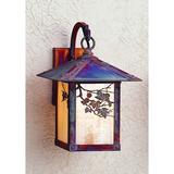 Arroyo Craftsman Evergreen 13 Inch Tall 1 Light Outdoor Wall Light - EB-9SF-TN-RB