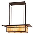 Arroyo Craftsman Huntington 28 Inch 4 Light Linear Suspension Light - HCM-27DT-OF-VP