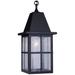 Arroyo Craftsman Hartford 15 Inch Tall 1 Light Outdoor Hanging Lantern - HH-6-CR-BK