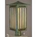 Arroyo Craftsman Himeji 22 Inch Tall 1 Light Outdoor Post Lamp - HIP-12-REC-RB