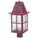 Arroyo Craftsman Hartford 20 Inch Tall 1 Light Outdoor Post Lamp - HP-8-AM-BZ